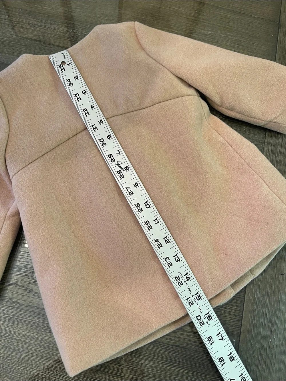 NWT Baby Gap Faux Wool Swing Coat / Peacoat - Tan - Size 12-18 Months